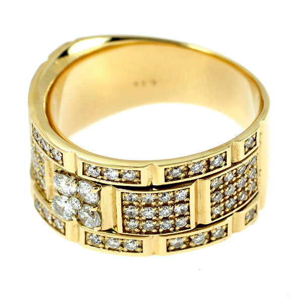 K18YG ダイヤモンド リング 0.98ct