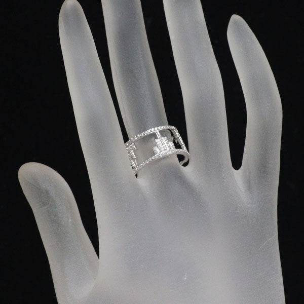K18WG ダイヤモンド リング 0.67ct