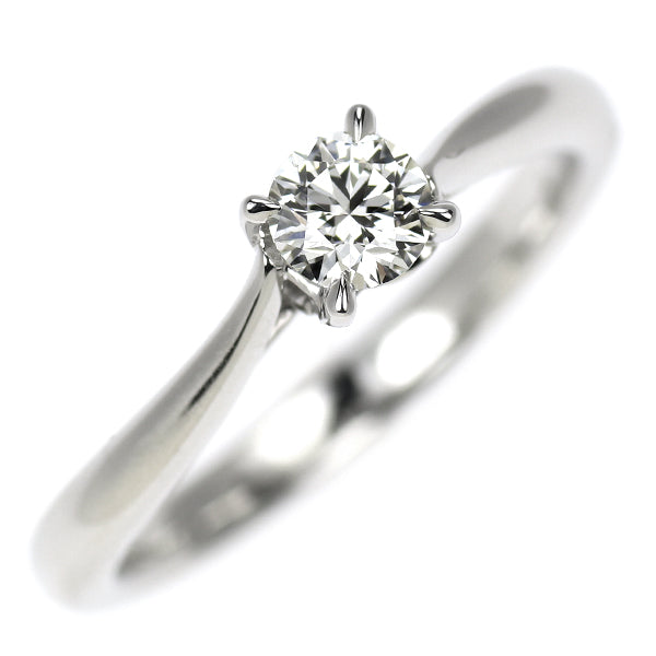 ダイヤモンドシライシ Pt950 ダイヤモンド リング 0.225ct G VS2 3EX