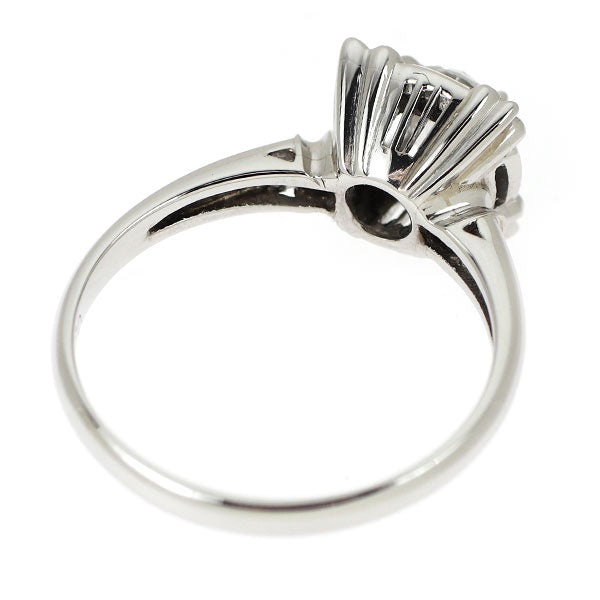 Pt800 ダイヤモンド リング 0.45ct