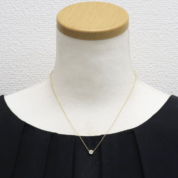 K18YG ダイヤモンド ペンダントネックレス 0.20ct