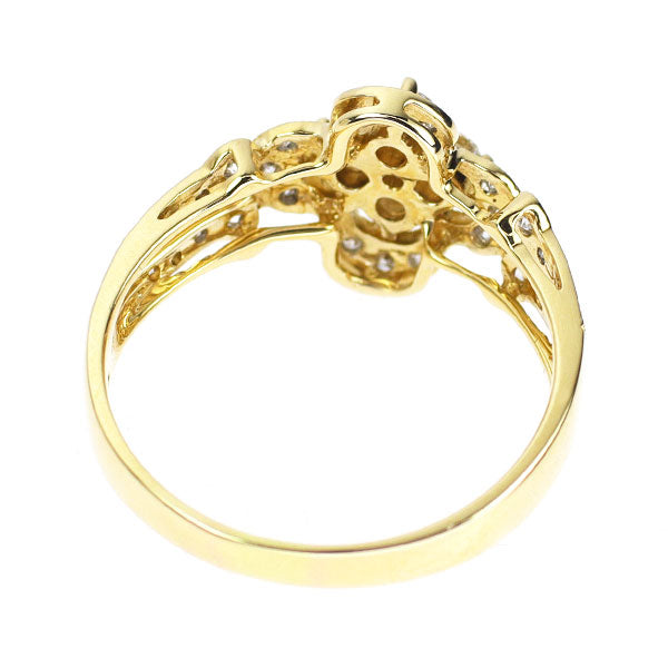 K18YG ダイヤモンド リング 0.46ct