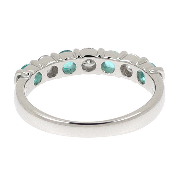 Pt900 ブラジル産パライバトルマリン ダイヤモンド リング 0.316ct D0