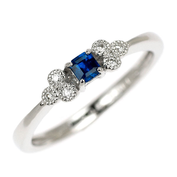 新品 希少 Pt950 アウイナイト ダイヤモンド リング 0.100ct D0.03ct【エスコレ】