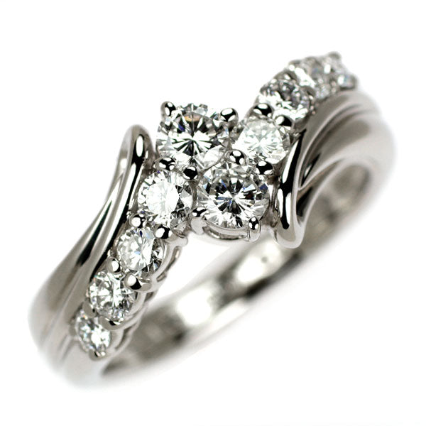 セイコー Pt900 ダイヤモンド リング 0.70ct