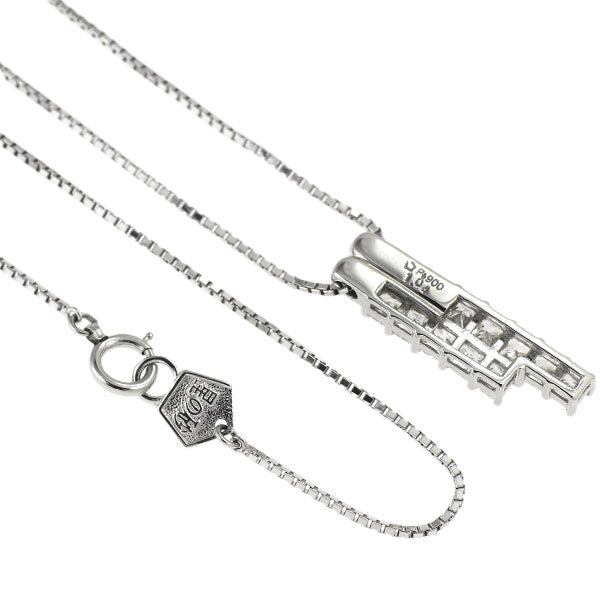 星の砂 Pt900/ Pt850 ダイヤモンド ペンダントネックレス 1.04ct