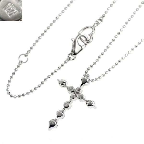 ポンテヴェキオ K18WG ダイヤモンド ペンダントネックレス 0.51ct