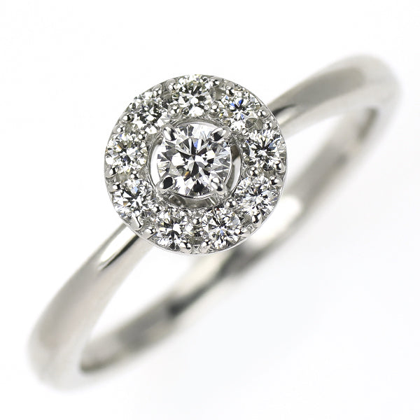 ポンテヴェキオ Pt999 ダイヤモンド リング 0.28ct