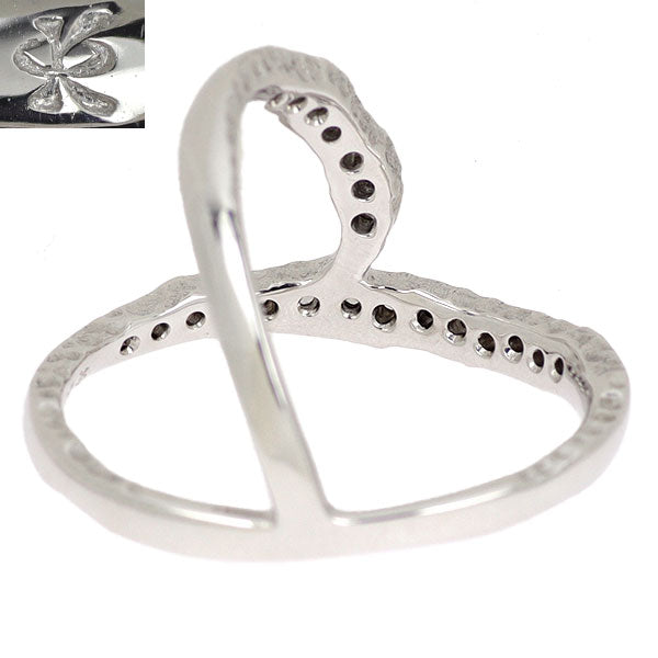 カラッチ K18WG ダイヤモンド リング 0.34ct