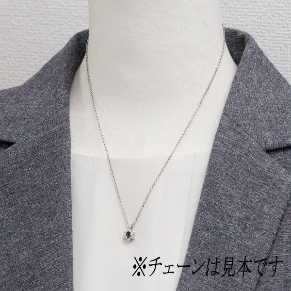 希少 Pt900 アレキサンドライト ダイヤモンド ペンダントトップ 0.30ct D0.28ct