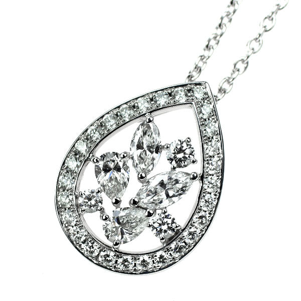 モニッケンダム Pt900/ Pt850 ダイヤモンド ペンダントネックレス 1.27ct