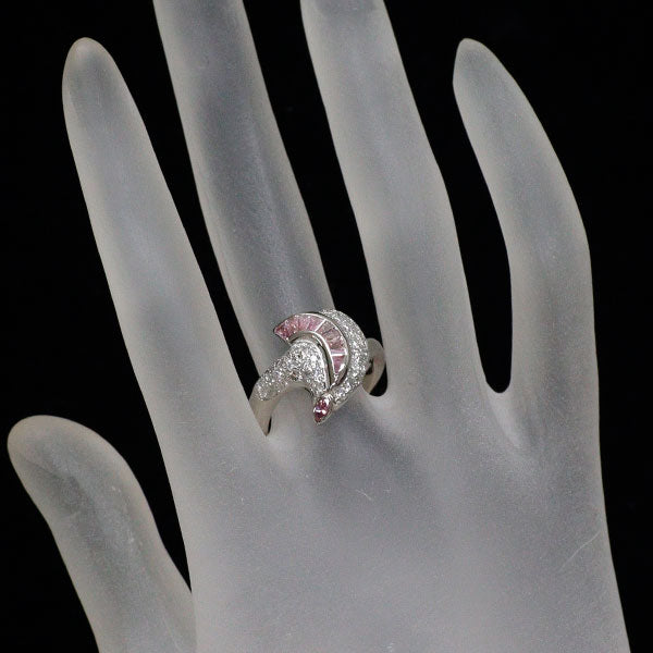 専用JH142★高級 カラーレス/ピンクダイヤモンド0.16ct ptヘッド鑑付 専用JH142☆高級 カラーレス/ピンクダイヤモンド0.16ct ptヘッド鑑付