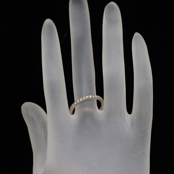 カシケイ K18BG ダイヤモンド リング 0.30ct ラインシリーズ ハーフエタニティ