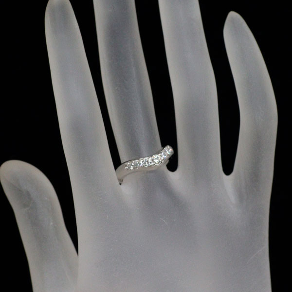 ミキモト Pt950 ダイヤモンド リング 0.40ct