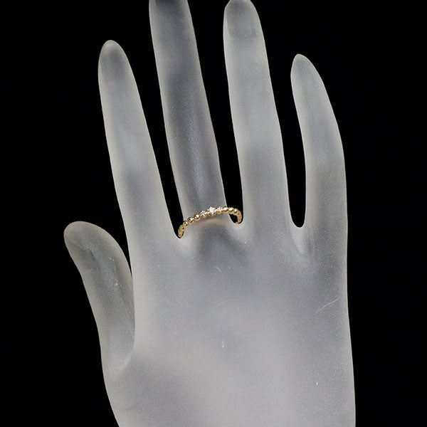 スタージュエリー K18YG ダイヤモンドリング D:0.03ct スタージュエリー K18YG ダイヤモンド リング 0.03ct — セルビー
