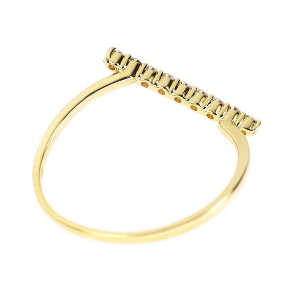K18YG ダイヤモンド リング 0.10ct