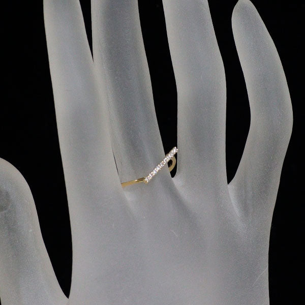 K18YG ダイヤモンド リング 0.10ct