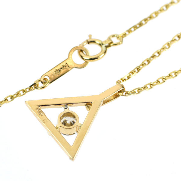 K18YG ダイヤモンド ペンダントネックレス 0.17ct