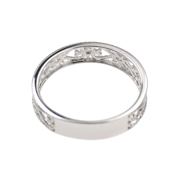 K10WG ダイヤモンド リング 0.02ct ピンキー