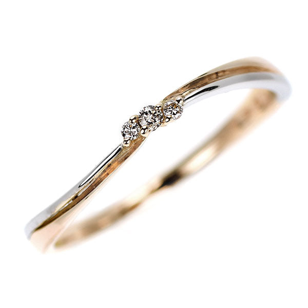 K10YG/WG ダイヤモンド リング