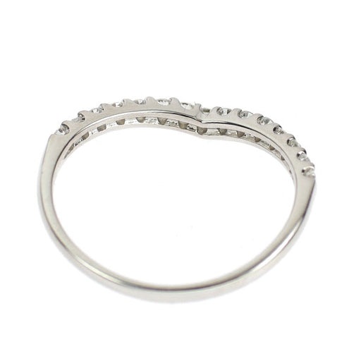 Pt900 ダイヤモンド リング 0.25ct V字 — セルビーオンラインストア