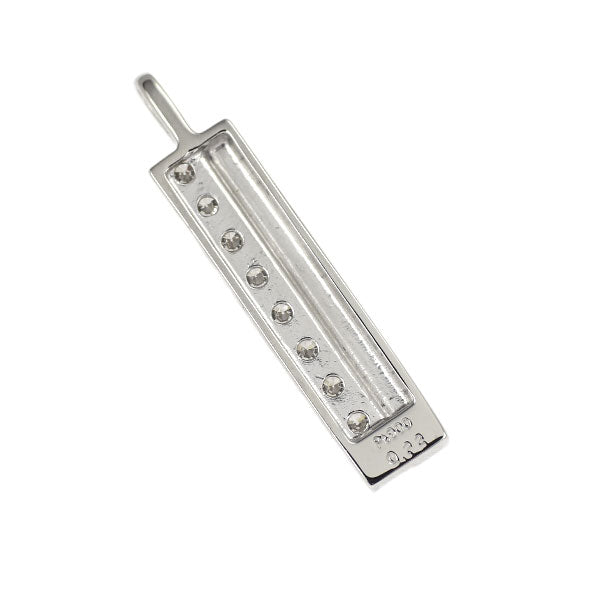 Pt900 ダイヤモンド ペンダントトップ 0.22ct
