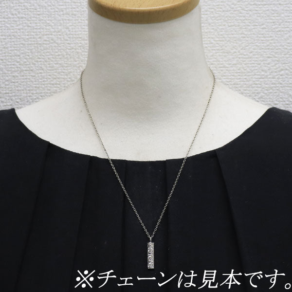 Pt900 ダイヤモンド ペンダントトップ 0.22ct
