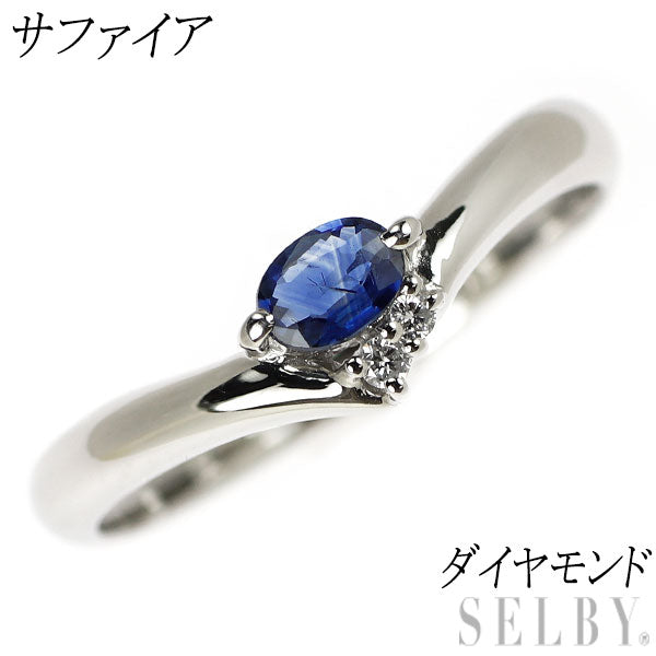 シャルドン ！Pt900 サファイア1.64ct リング #11.5 Pt900 サファイア ダイヤモンド リング — セルビーオンラインストア