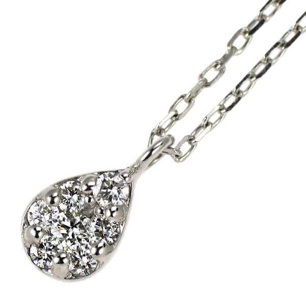 k10WG ペンダントネックレス 4℃ K10WG ダイヤモンド ペンダントネックレス — セルビーオンラインストア