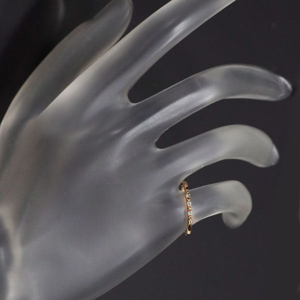 K10PG ダイヤモンド リング 0.03ct ピンキー