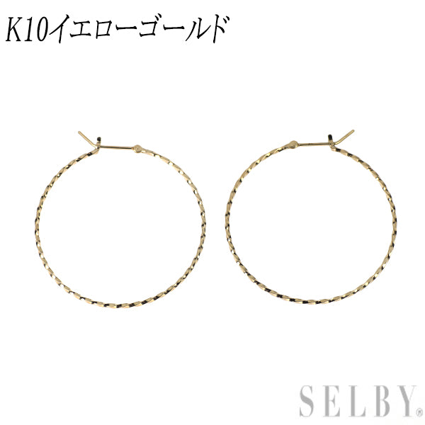 K10YG フープ ピアス