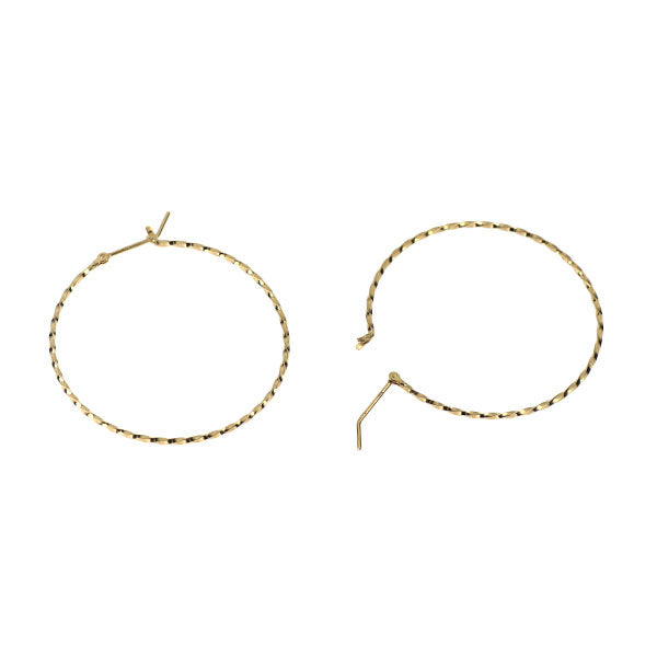 K10YG フープ ピアス