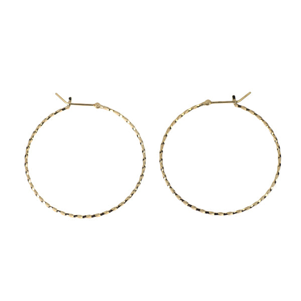 K10YG フープ ピアス