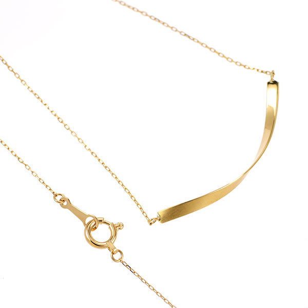 SV/K18YG トゥービーゴールドネックレス Paper clip GSTV SV/K18YG トゥービーゴールドネックレス PaperClip SV/K18YG