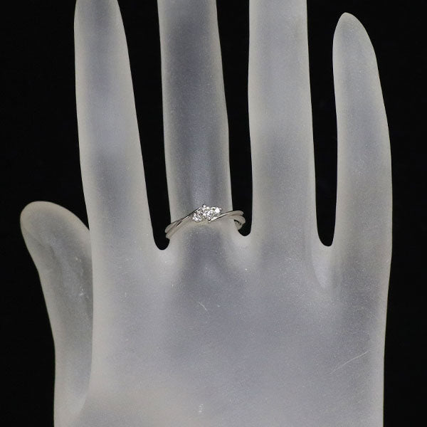 Pt900 ダイヤモンド リング 0.12ct