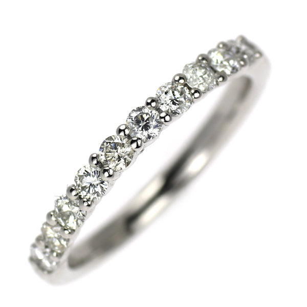 ヴァンドーム青山 Pt950 ダイヤモンド リング 0.30ct ハーフエタニティ