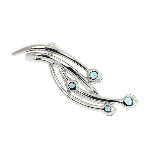 JJ320★高級 パライバトルマリン0.05ct D K18WG ヘッド 鑑付 K18WG パライバトルマリン ダイヤ リング | iichi 日々の暮らしを