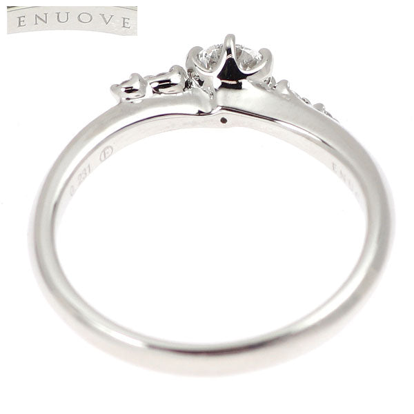 イノーヴェ Pt950 ダイヤモンド リング 0.231ct F VVS1 3EXHC