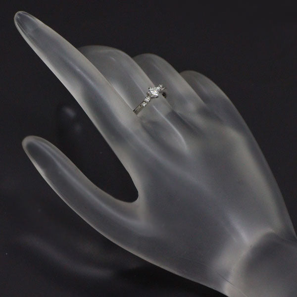 イノーヴェ Pt950 ダイヤモンド リング 0.231ct F VVS1 3EXHC