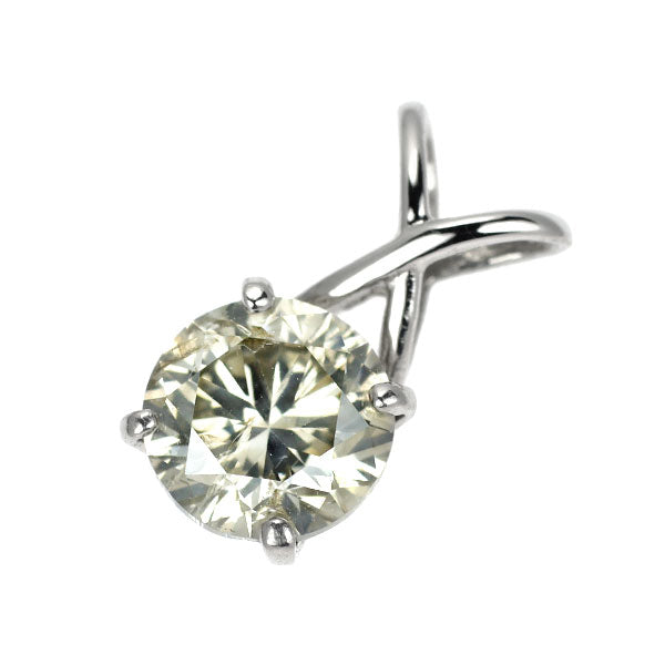 Pt900 ダイヤモンド ペンダントトップ 0.50ct