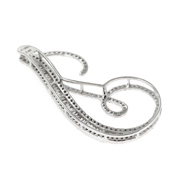 専用JQ232★高級 ダイヤモンド0.2ct K18WG ペンダントヘッド JQ232☆高級 ダイヤモンド0.2ct K18WG ペンダントヘッド 専用JQ232