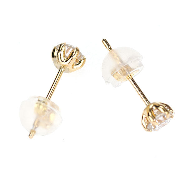K18YG ダイヤモンド ピアス 0.658ct スタッド
