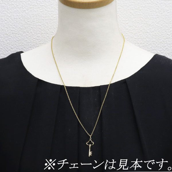 K18YG ペンダントトップ 鍵 キー