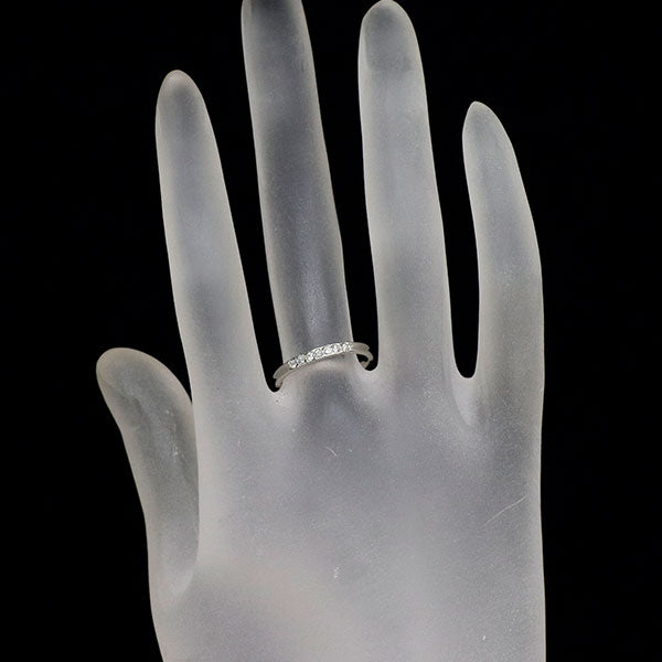ブルーリバー Pt950 ダイヤモンド リング 0.07ct