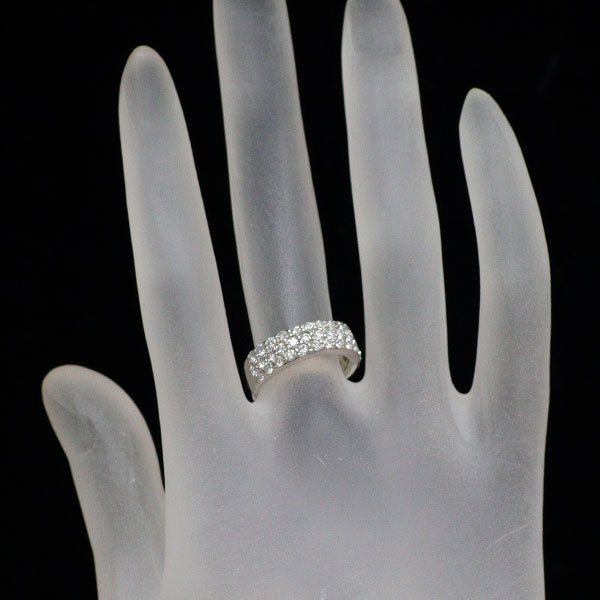 Pt900 H&C ダイヤモンド リング 1.084ct パヴェ