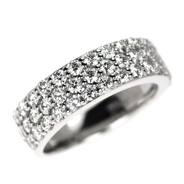 Pt900 H&C ダイヤモンド リング 1.084ct パヴェ