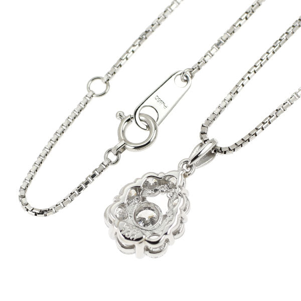 Pt900/ Pt850 ダイヤモンド ペンダントネックレス 1.00ct
