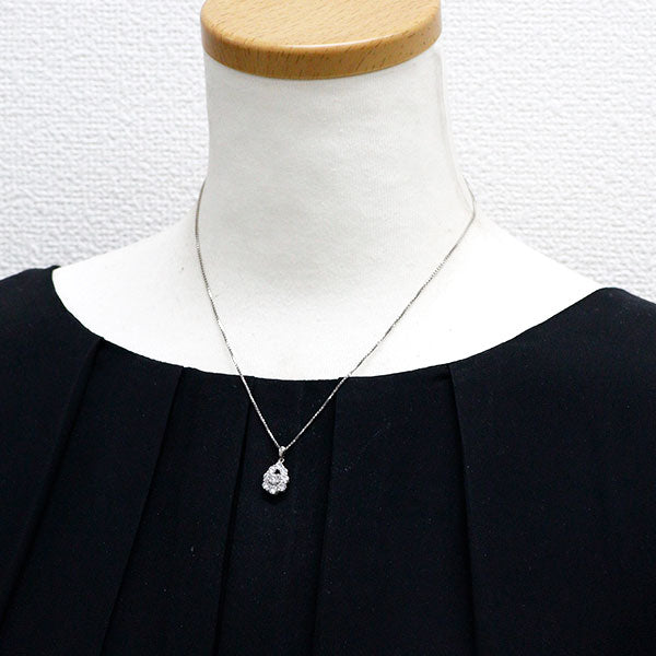 Pt900/ Pt850 ダイヤモンド ペンダントネックレス 1.00ct