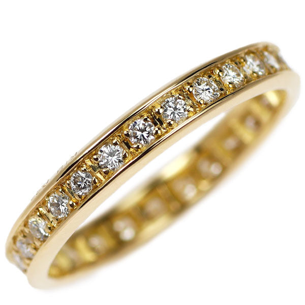 K18YG ダイヤモンド リング 0.33ct フルエタニティ