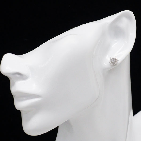 Pt900 ダイヤモンド ピアス 0.60ct — セルビーオンラインストア